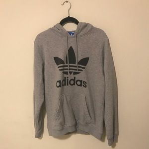 Gray Adidas hoodie
